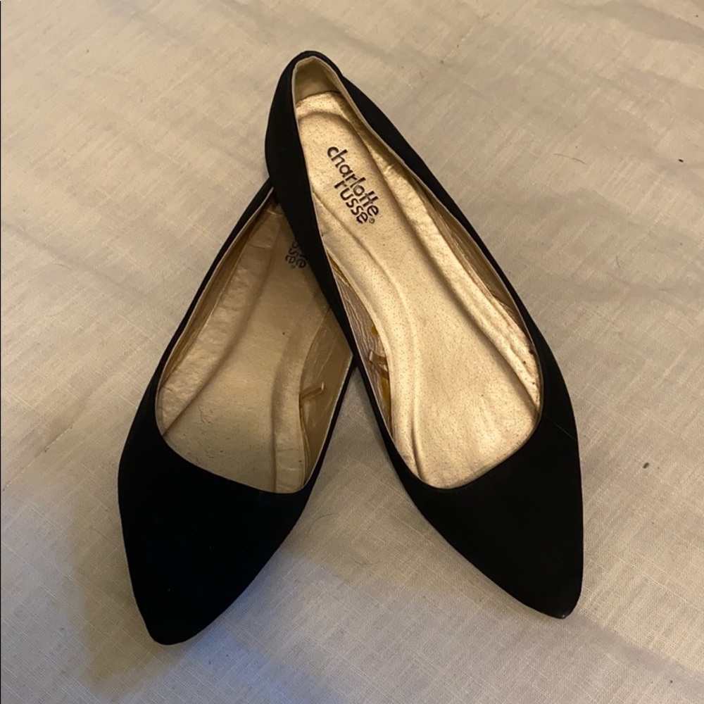 Black flats